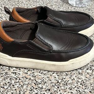 Polo by Ralph Lauren Black and Brown Kids Sneakers